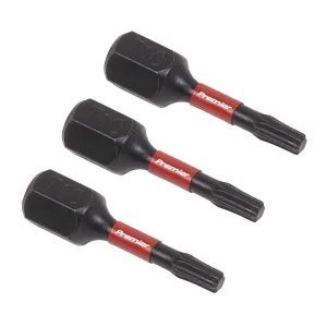 Sealey Premier TRX-Star* T10 Impact Power Tool Bits 25mm - 3pc