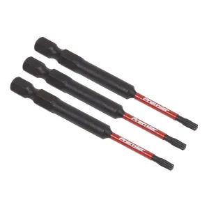 Sealey Premier TRX-Star* T10 Impact Power Tool Bits 75mm - 3pc