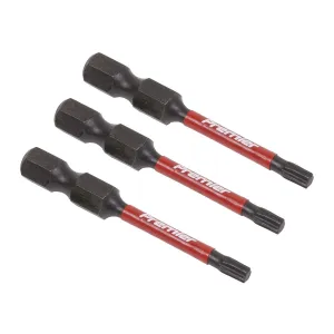 Sealey Premier TRX-Star* T15 Impact Power Tool Bits 50mm - 3pc