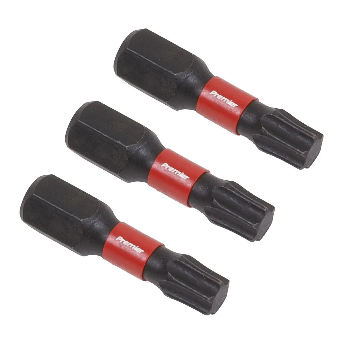 Sealey Premier TRX-Star* T27 Impact Power Tool Bits 25mm - 3pc