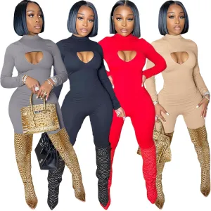 Sexy Cutout Bodysuit（AY1787）