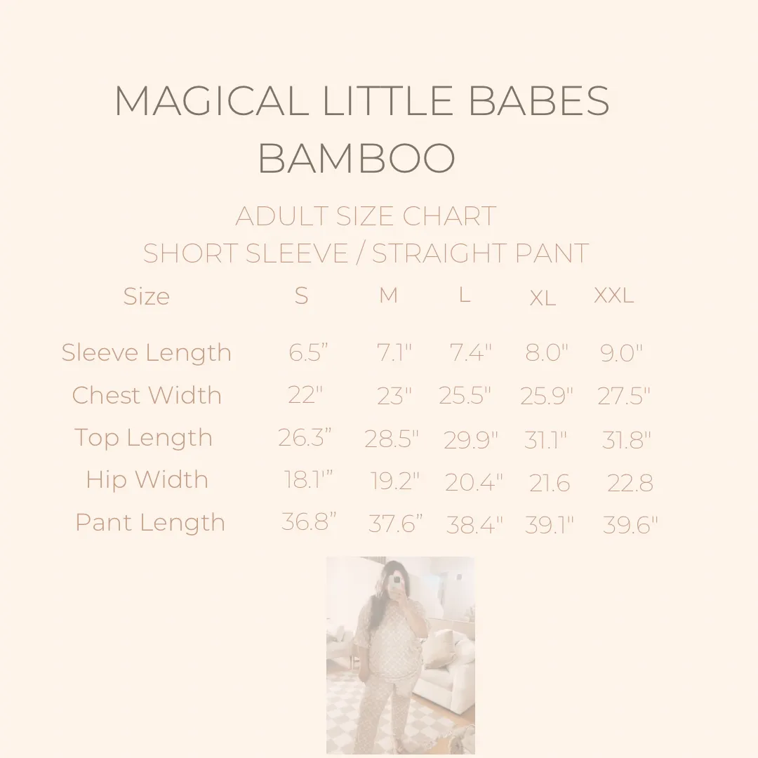 Skater Ghost Bamboo PJ Romper/ Two Piece SHORT Sleeve Set *READY TO SHIP