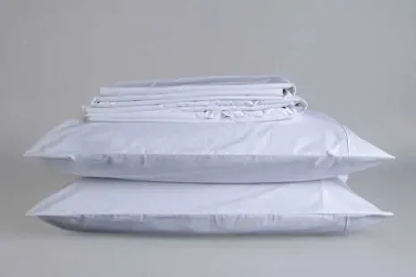Sleep and Beyond Organic Sateen Fitted Sheet Set