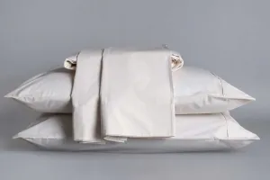 Sleep and Beyond Organic Sateen Fitted Sheet Set