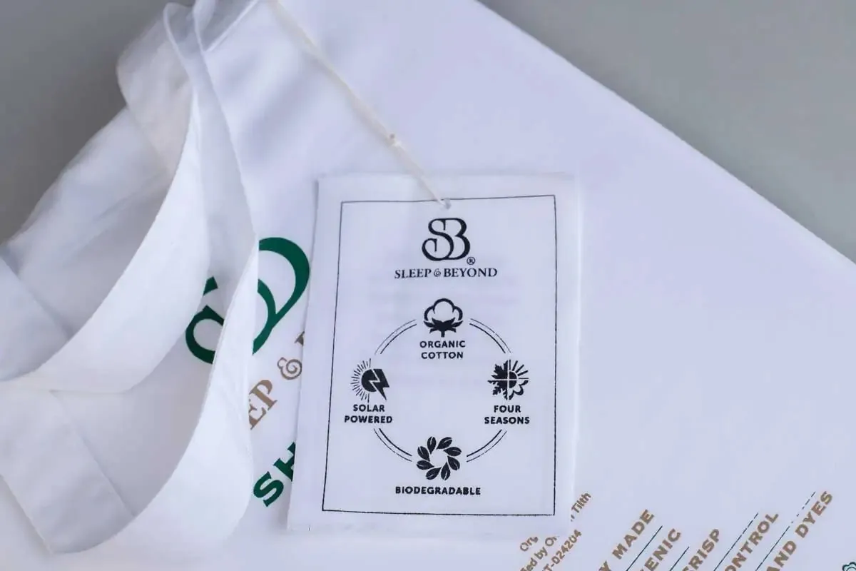 Sleep and Beyond Organic Sateen Fitted Sheet Set