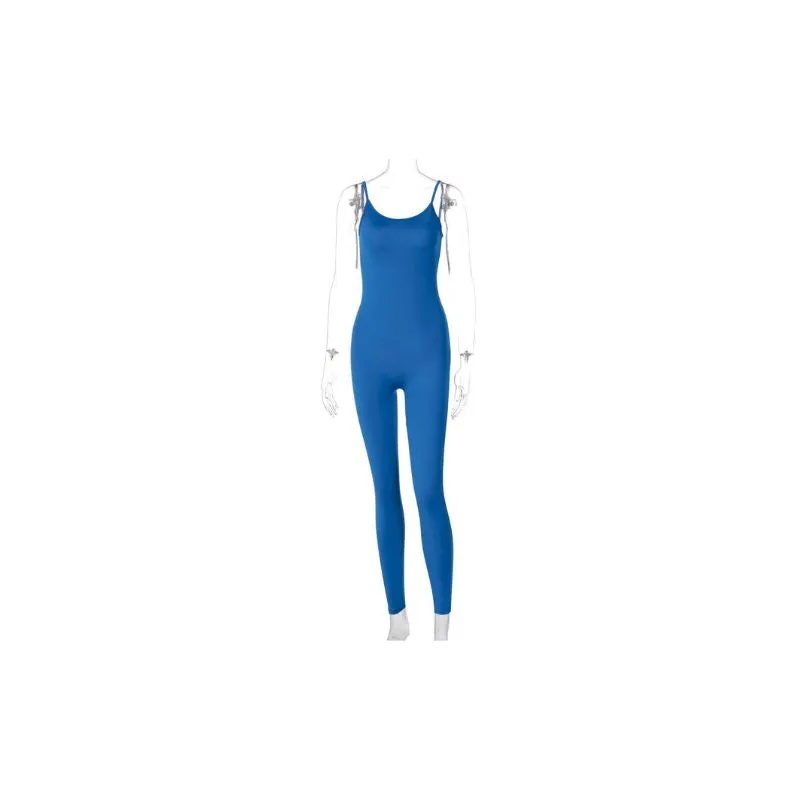 Sleeveless Stretch Jumpsuit