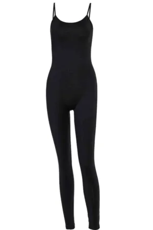 Sleeveless Stretch Jumpsuit