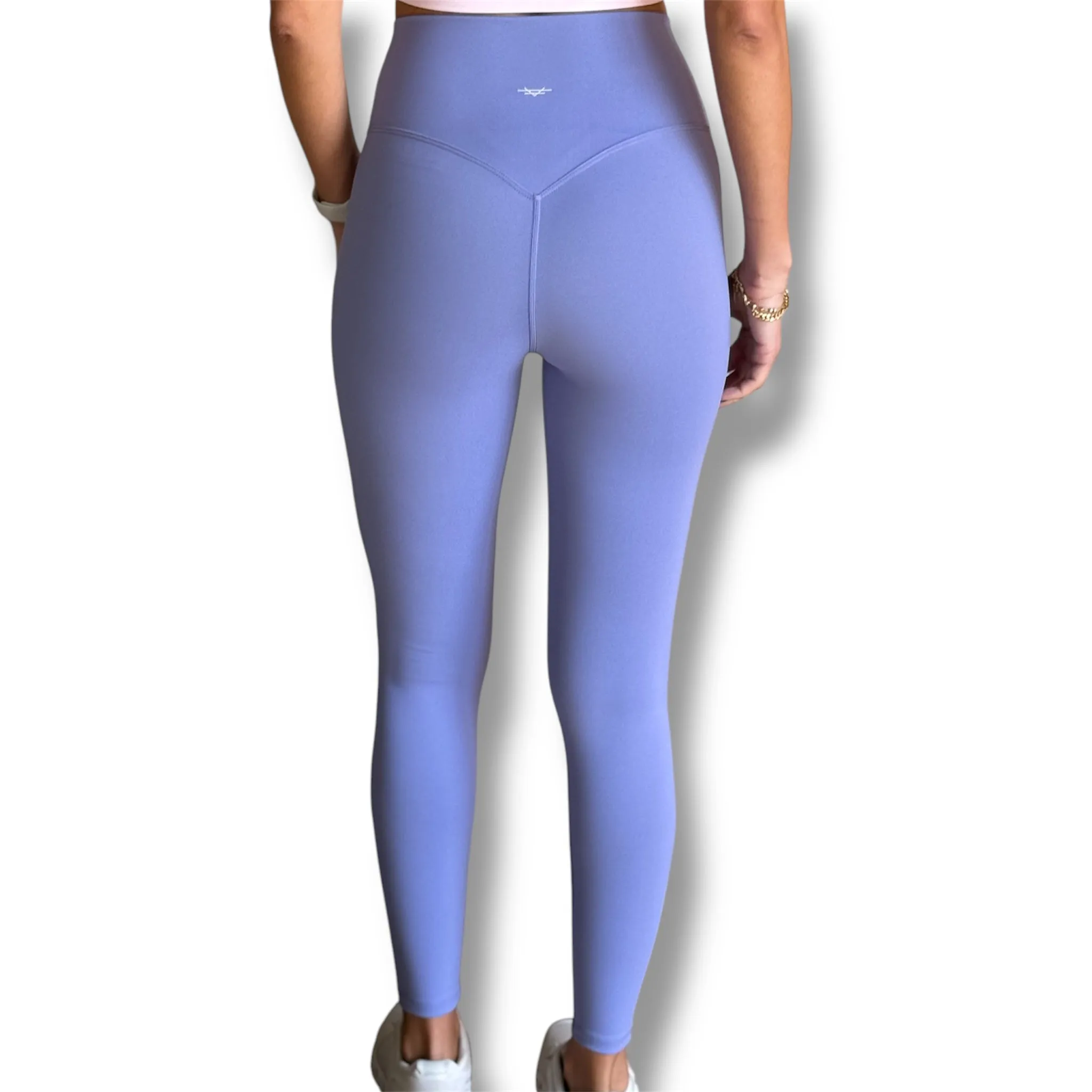 Slightly Thicker V-Leggings - Crocus