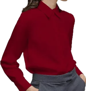 Slim solid color shirt-D119 | Inspanda