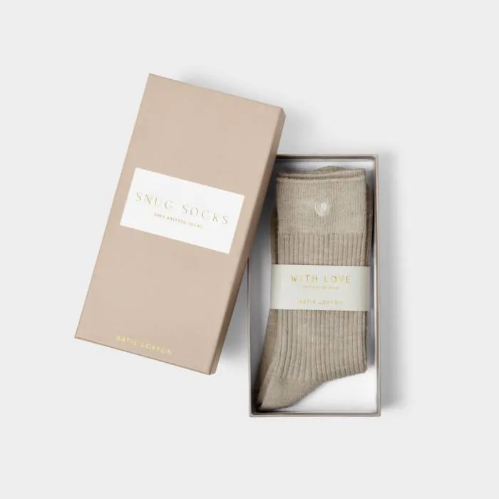 Soft Boxed Socks