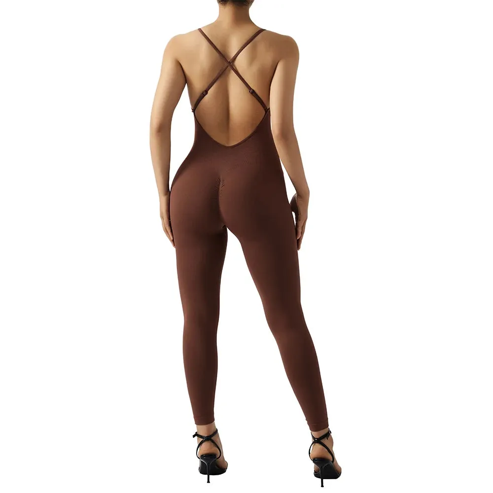 Solid Sexy Jumpsuits for Women