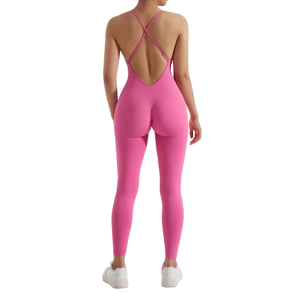 Solid Sexy Jumpsuits for Women