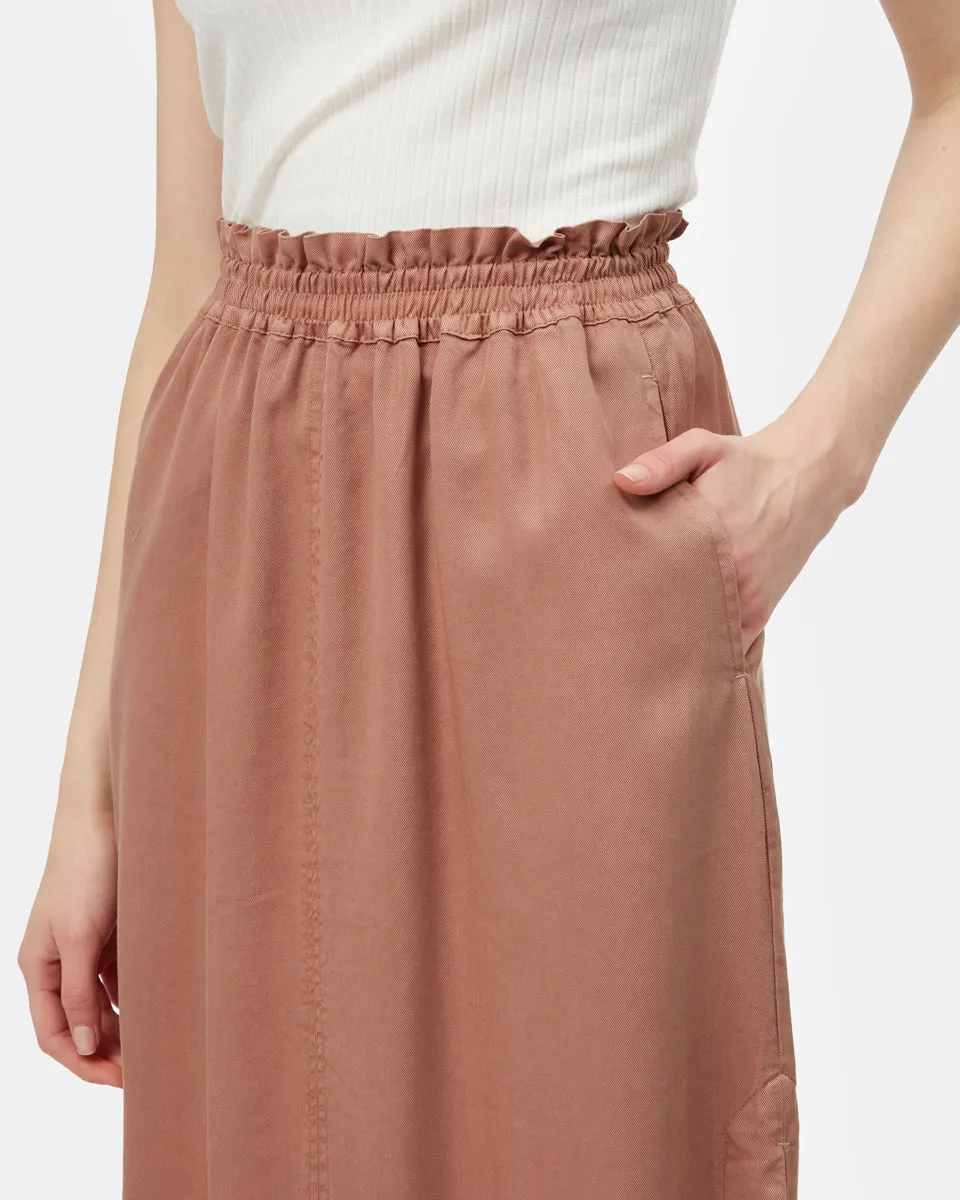 Tencel Midi Skirt