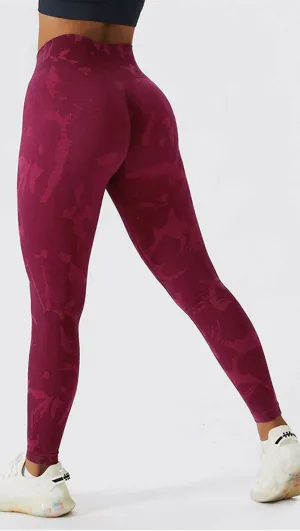 Tie Dyed Scrunch Butt Leggings