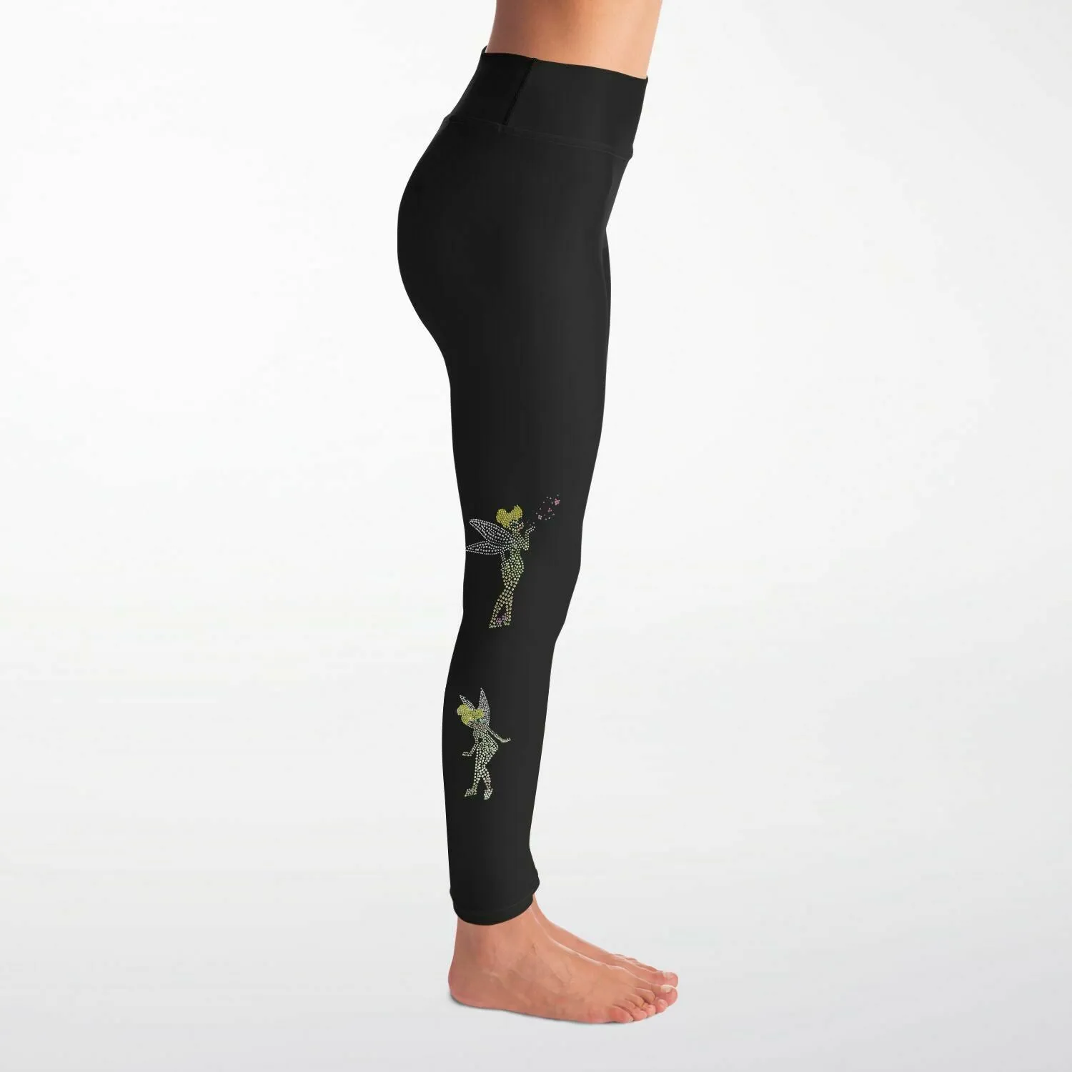 Tink the Fairy Rhinestone Leggings with Pockets