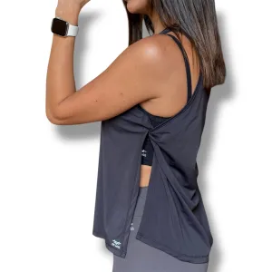 Twist & Go Tank Top - Black