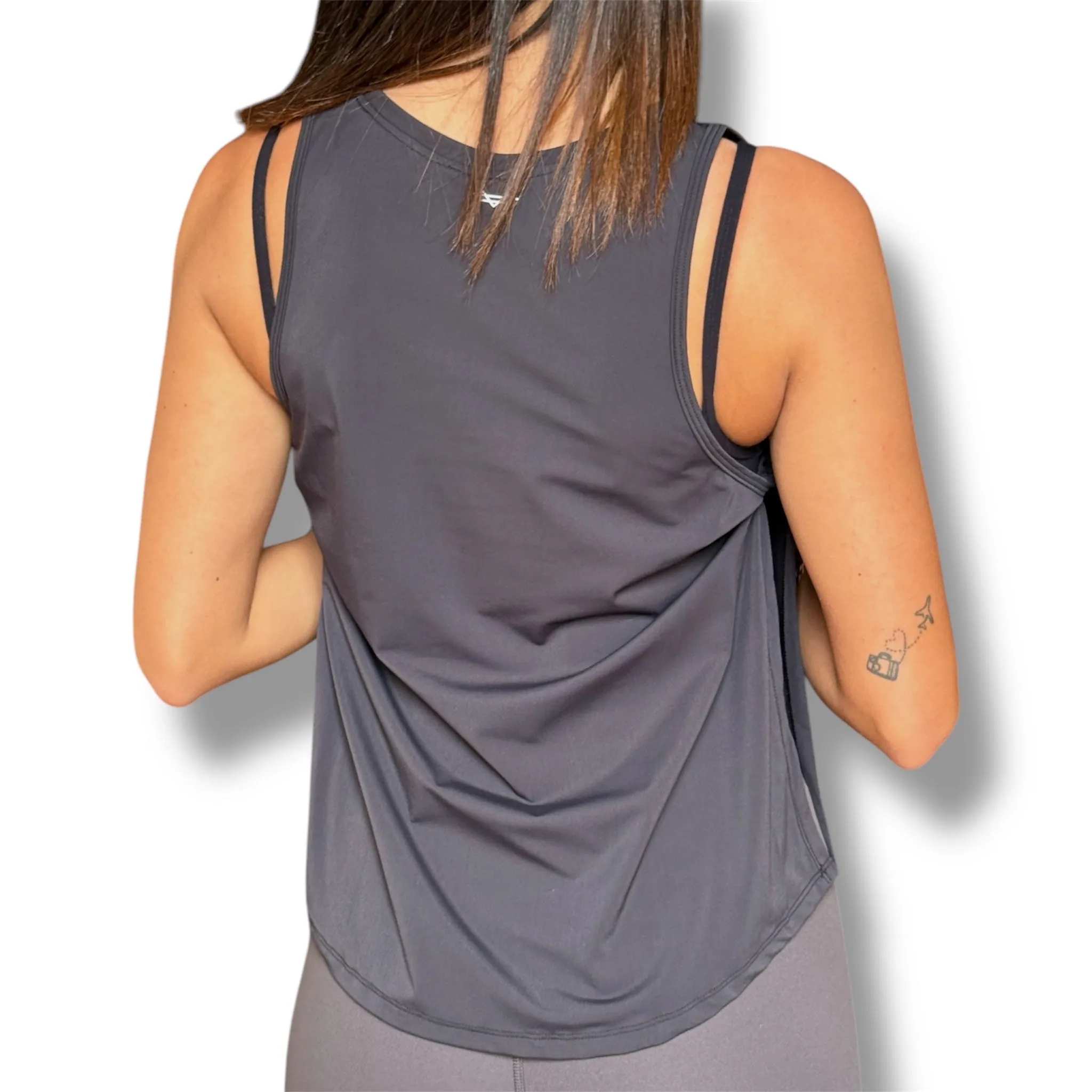 Twist & Go Tank Top - Black