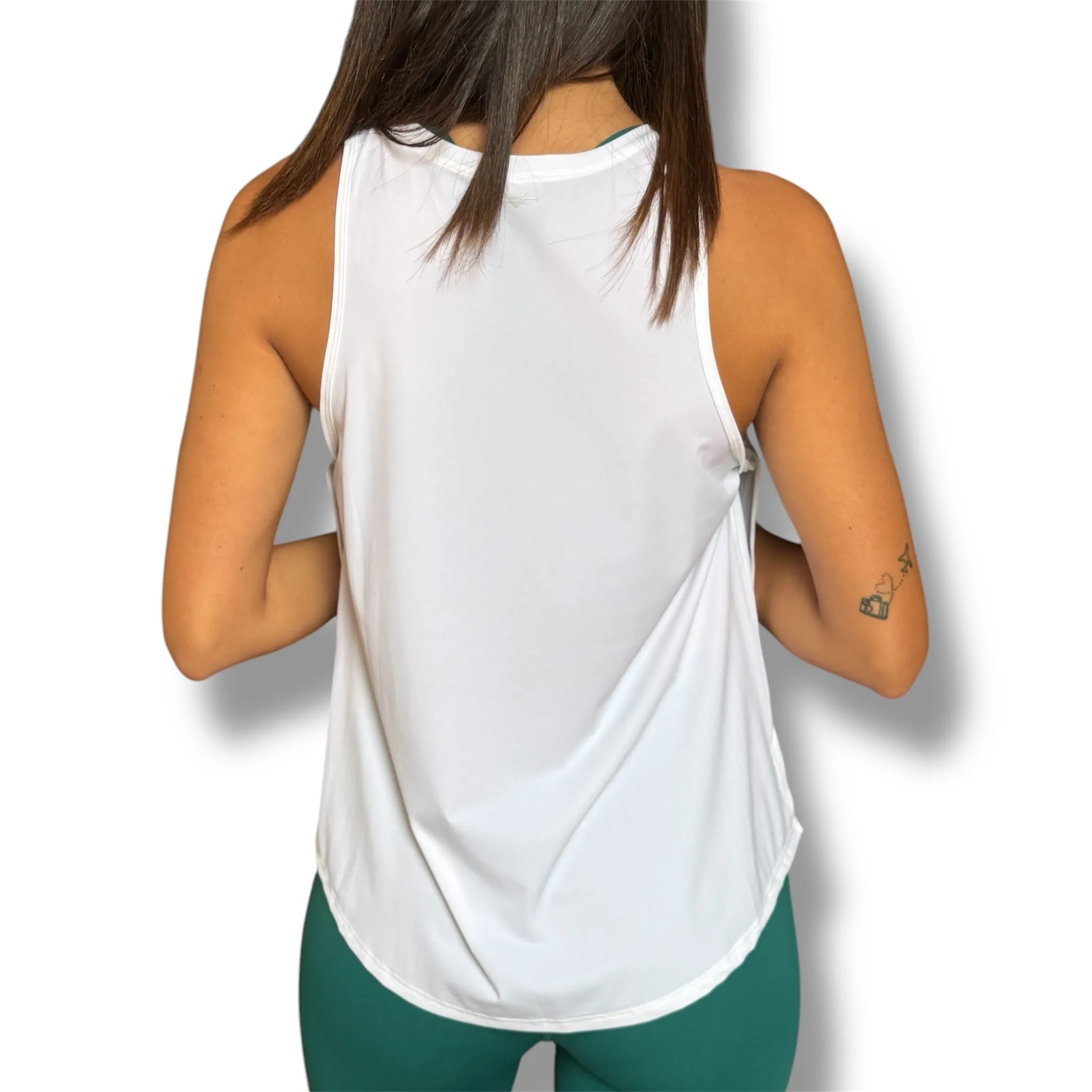 Twist & Go Tank Top - White