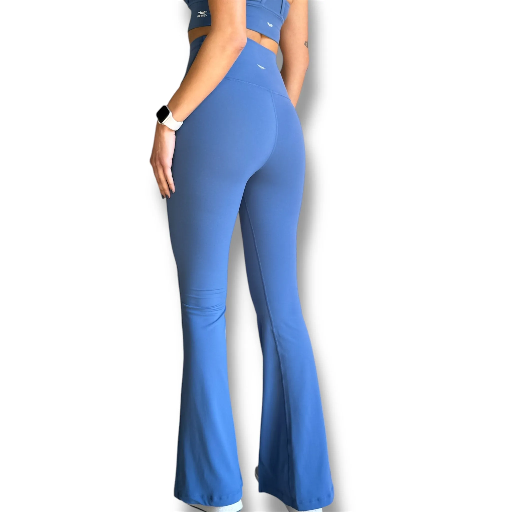 TwistFlare Leggings - Classic Blue