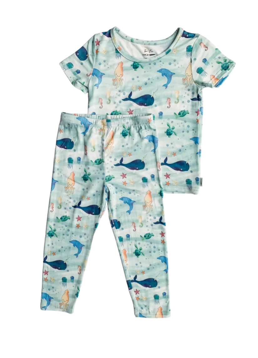 Two Peas Clothing Co Under the Sea S/S Pajama Set