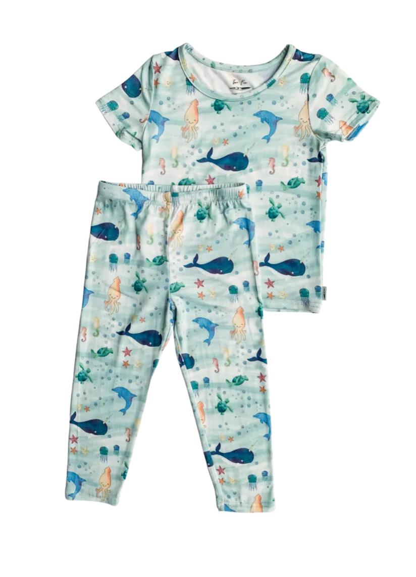 Two Peas Clothing Co Under the Sea S/S Pajama Set