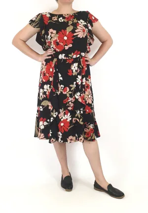 Veronica Mayne unique print dress size 14