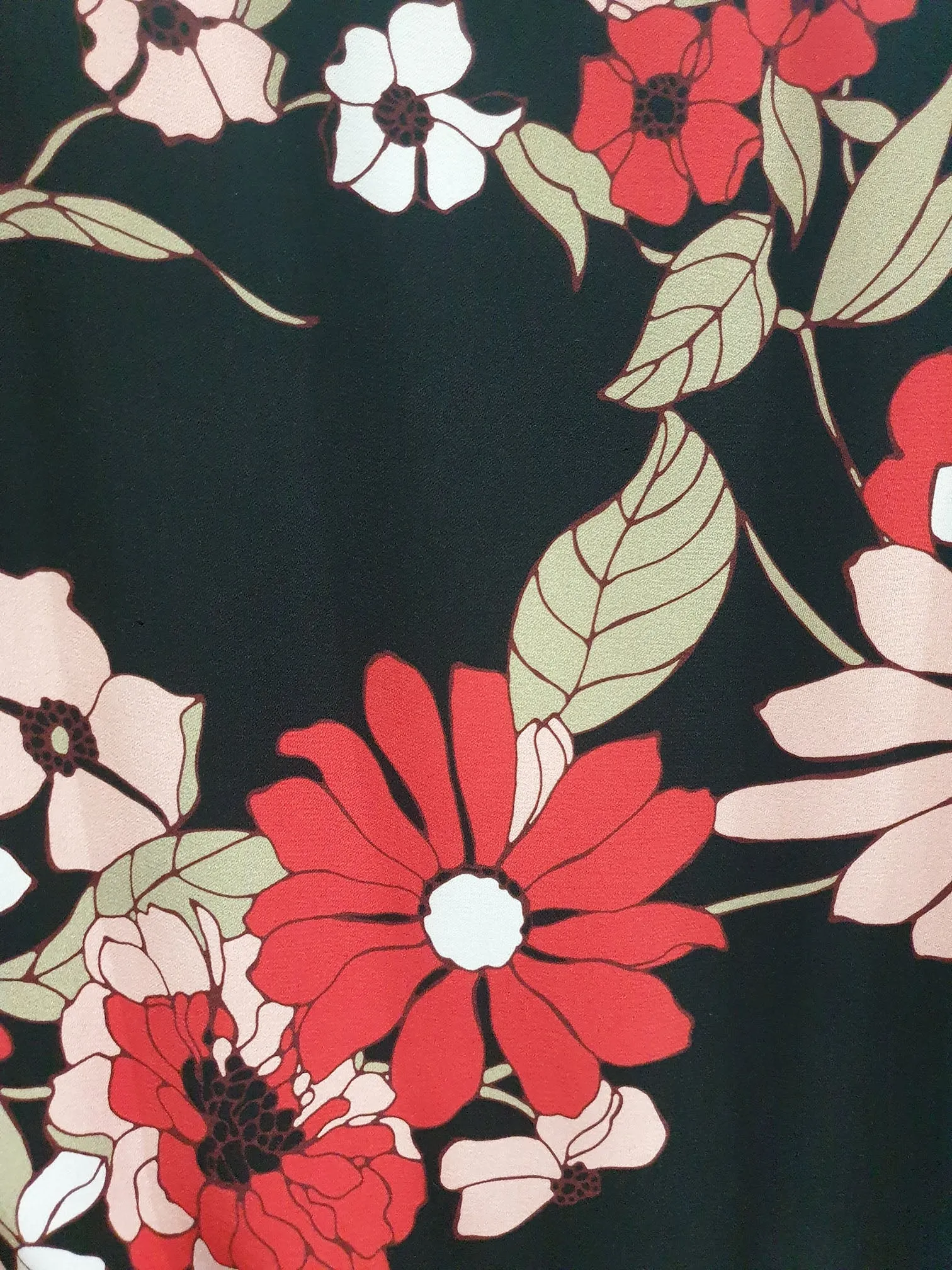 Veronica Mayne unique print dress size 14