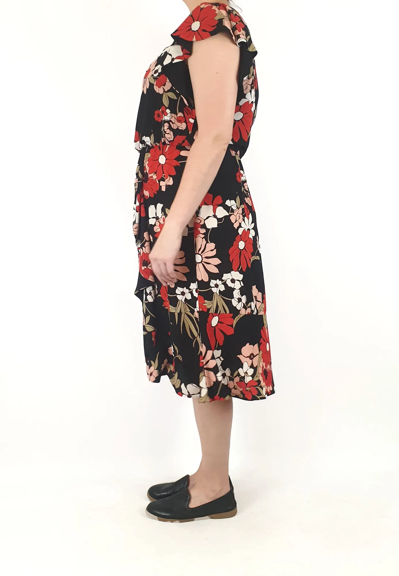 Veronica Mayne unique print dress size 14
