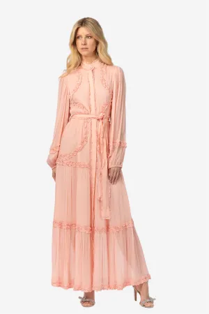 Violetta Maxi Dress Light Pink