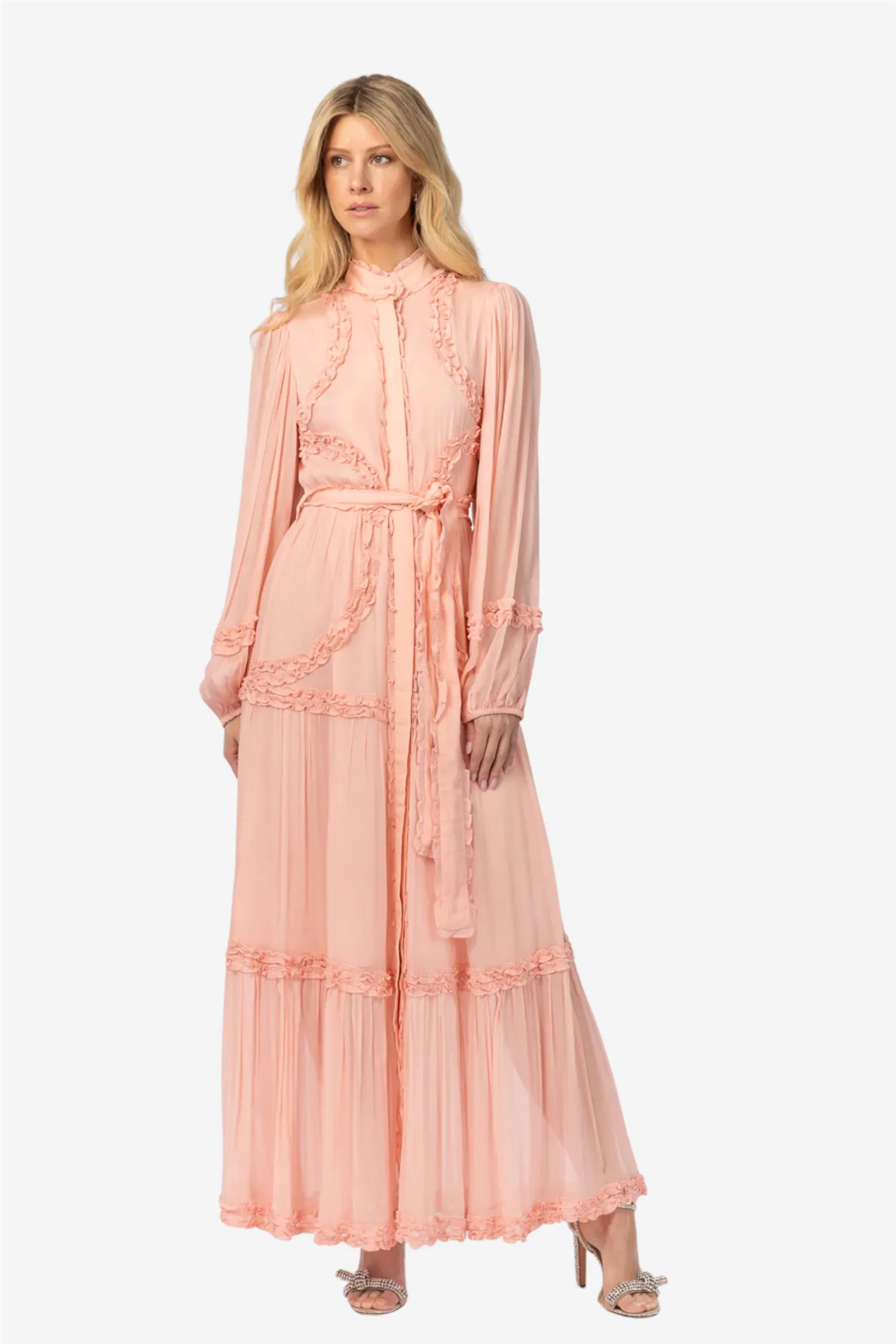 Violetta Maxi Dress Light Pink