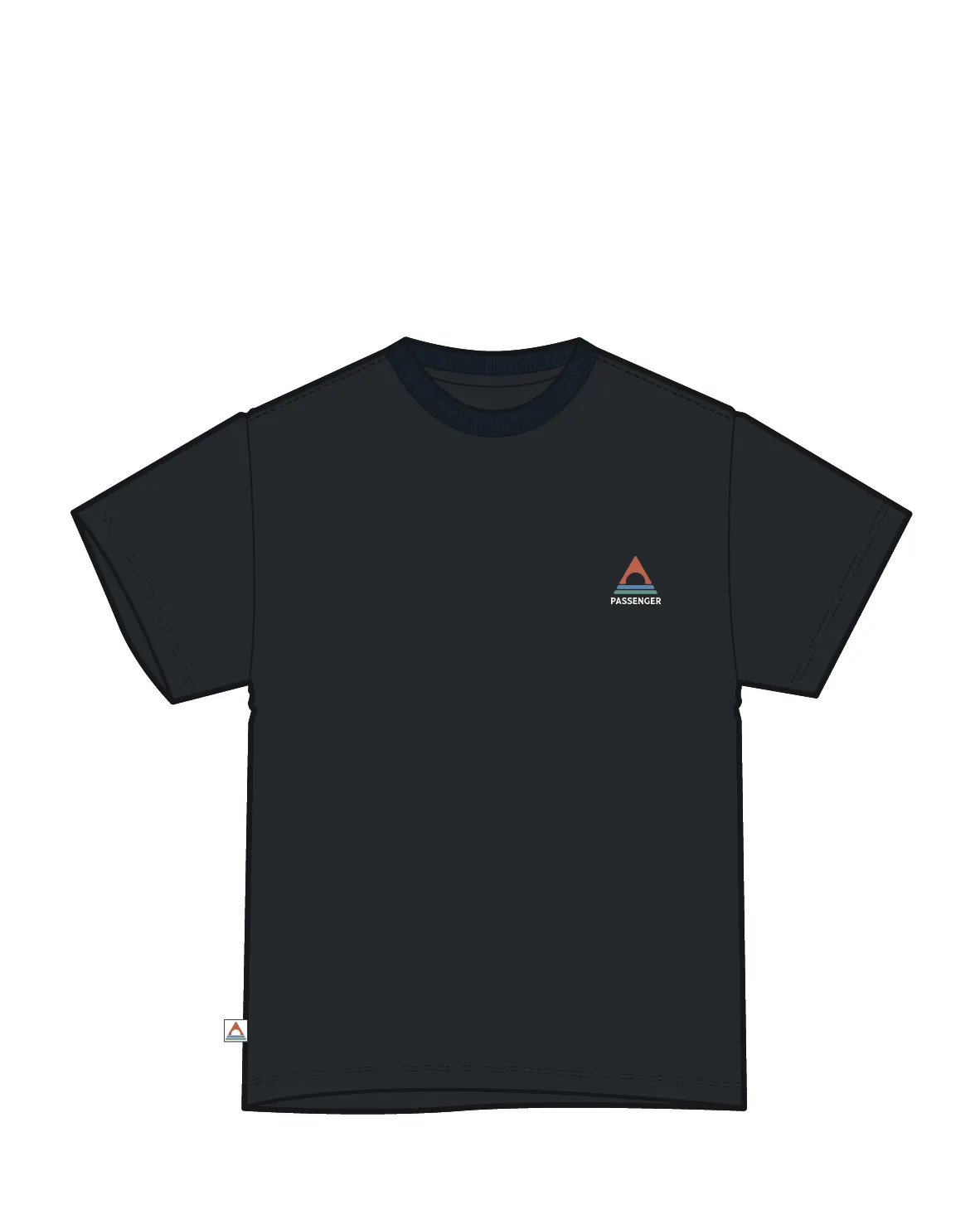 Vita Organic Relaxed Fit T-Shirt - Black