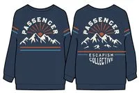 Wander LS T-Shirt - Dark Denim