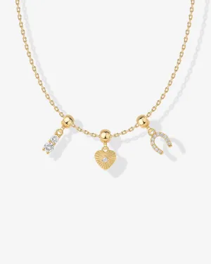 Whimsy Horseshoe Charm Necklace