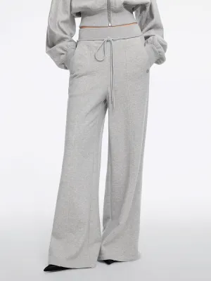 Wide-Leg Sweatpants