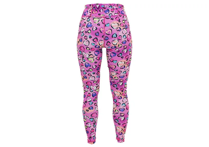 Winter Love Heart Leggings