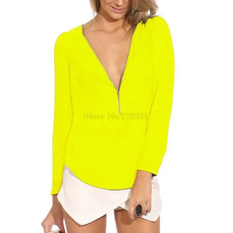 Women Long Sleeve Chiffon Blouse Shirt Woman Fashion Clothes Casual Blouses Ladies Top