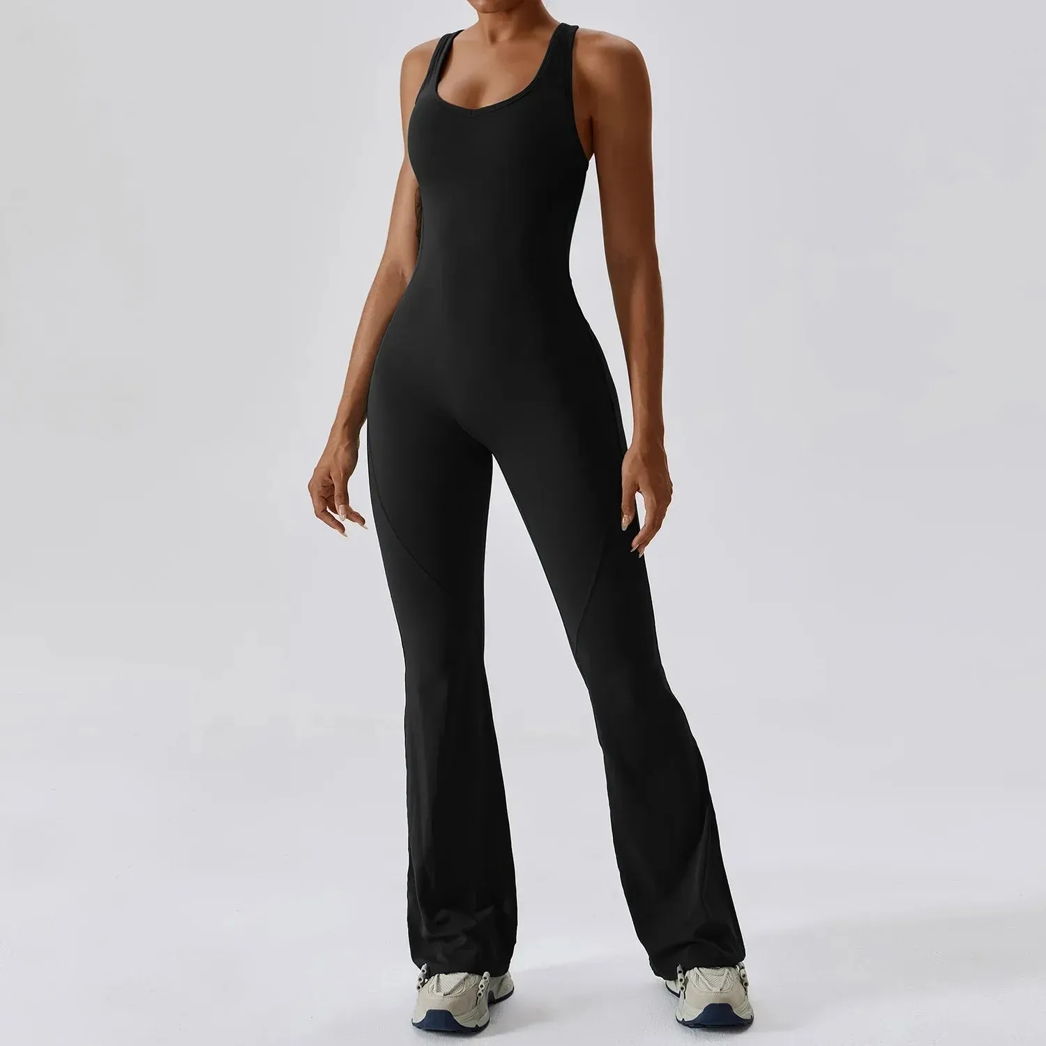 Women's One-piece Yoga Pants Short/Long-sleeved Warm ski Overalls Outerwear High Elastic Cycling Bodybuilding Bodysuit