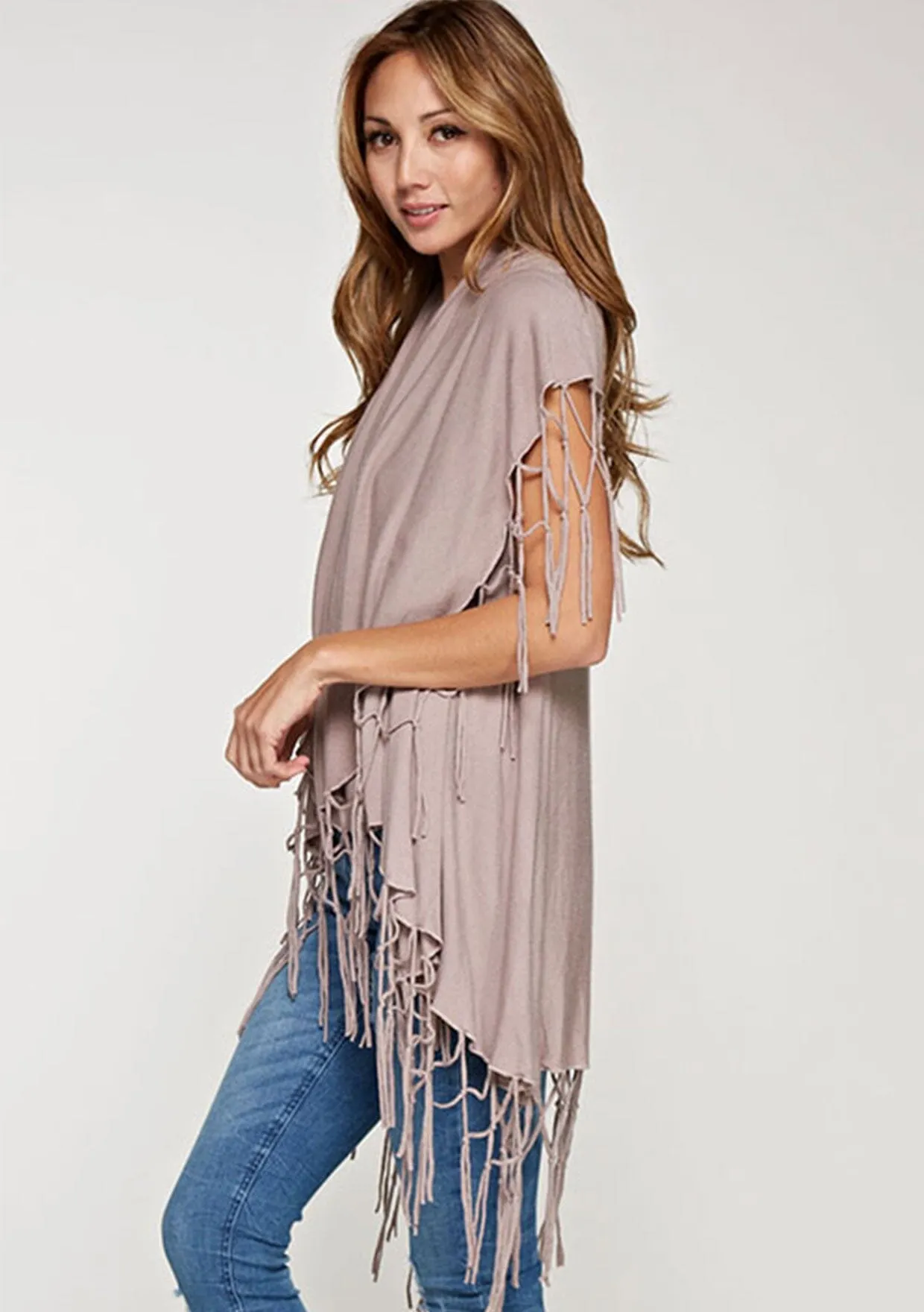 Wyatt Fringed Vest