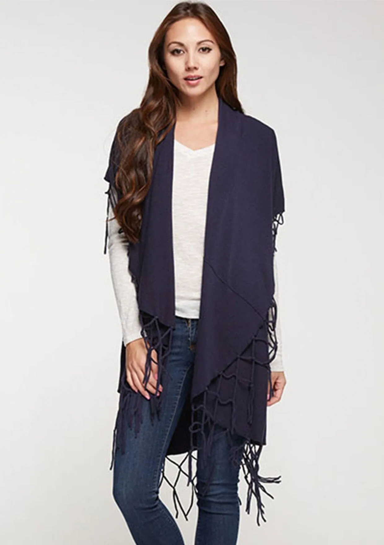 Wyatt Fringed Vest