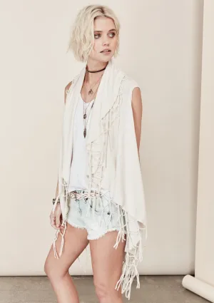 Wyatt Fringed Vest