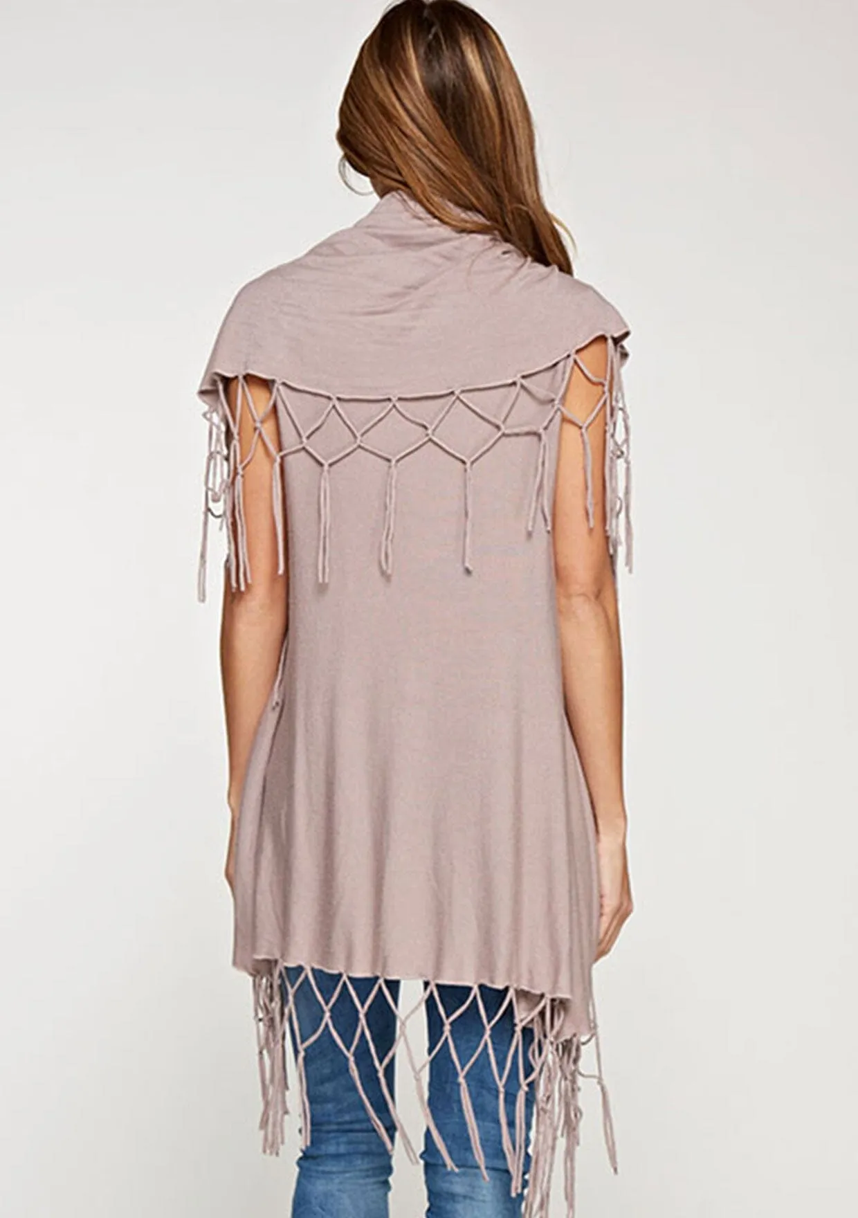 Wyatt Fringed Vest