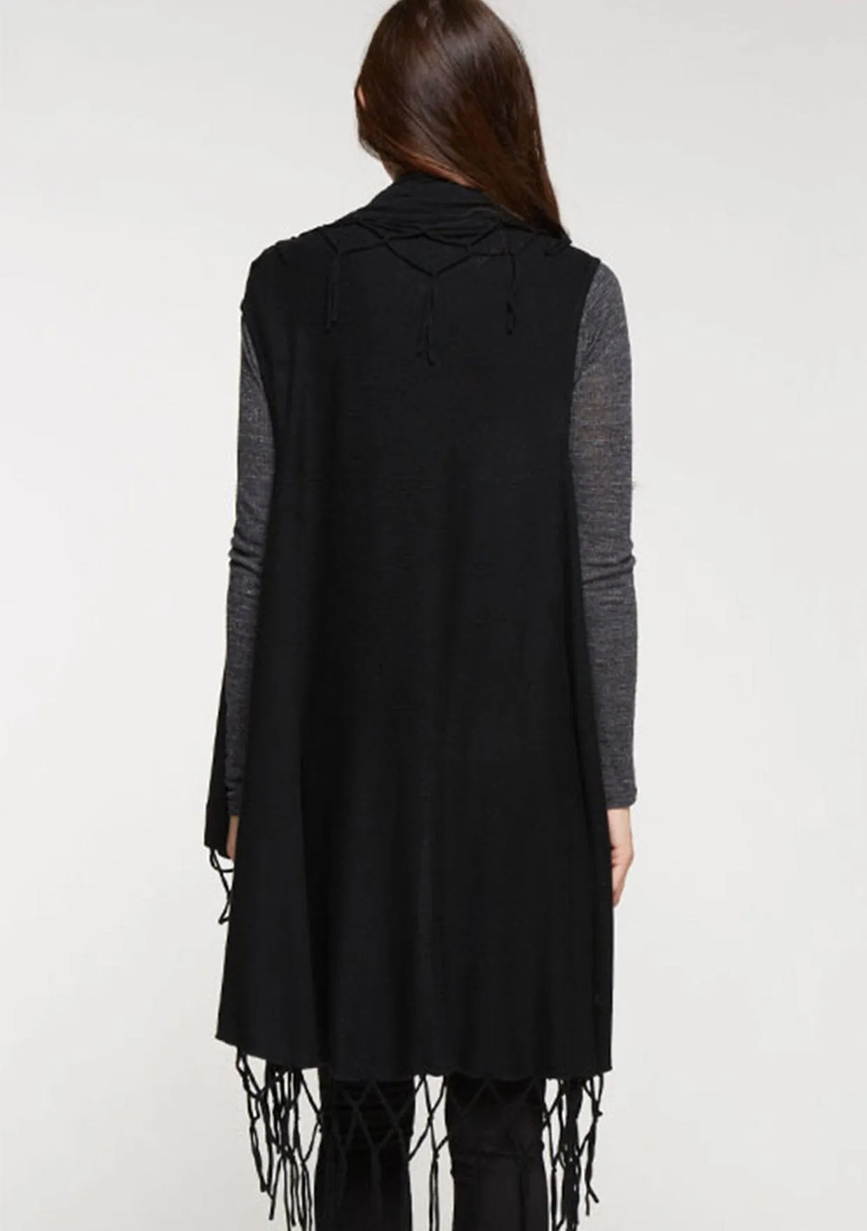 Wyatt Fringed Vest