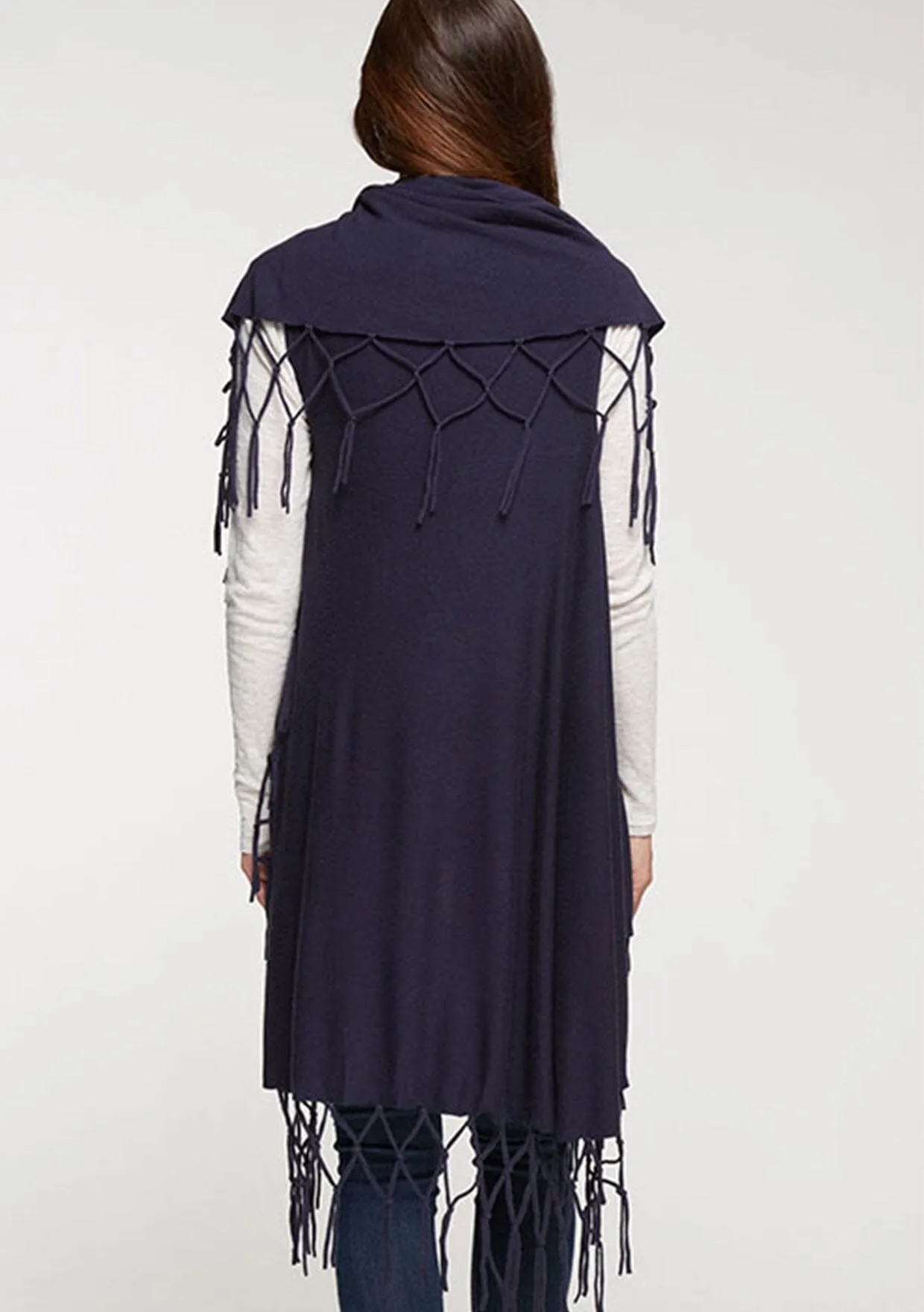 Wyatt Fringed Vest