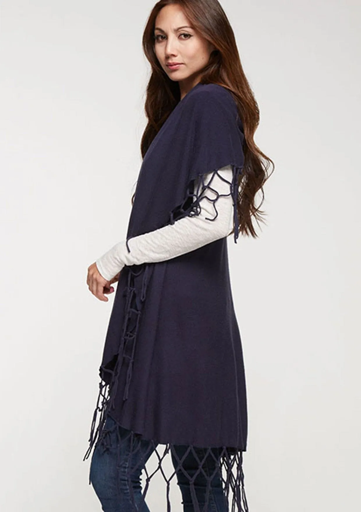 Wyatt Fringed Vest
