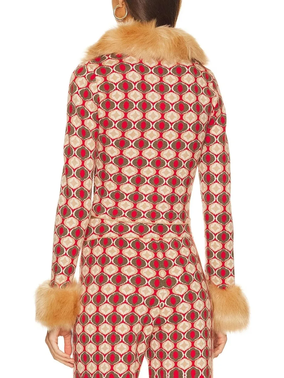 Zermatt Faux Fur Zip Up & Sweater Pant